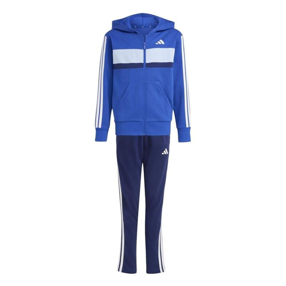 Adidas Childrens/Kids Tiberio Tracksuit / Blue/Gray